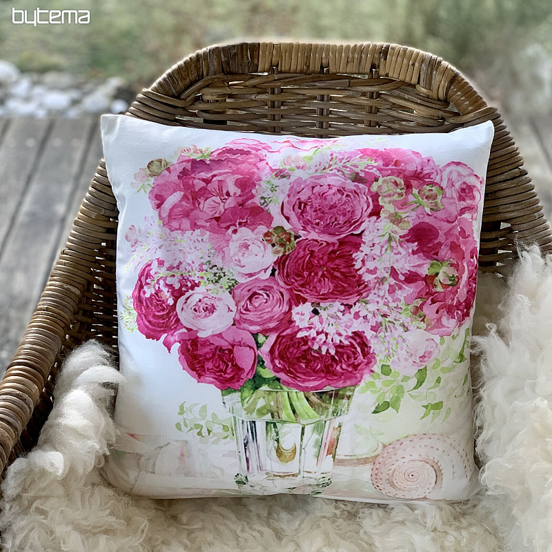 Taie d'oreiller Bouquet de roses