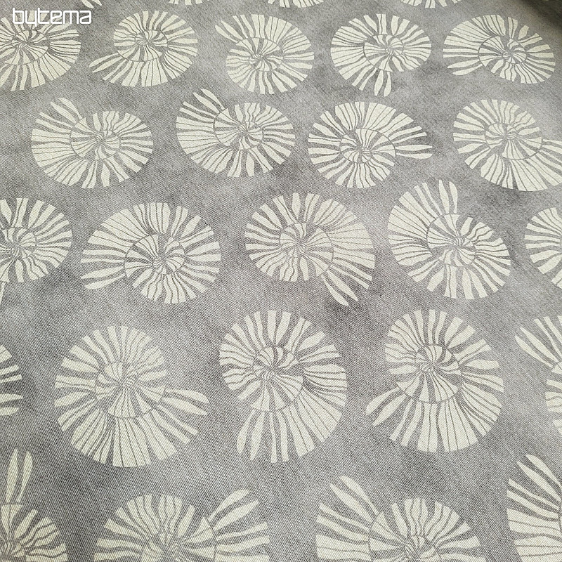 Tissu décoratif ULITY gris