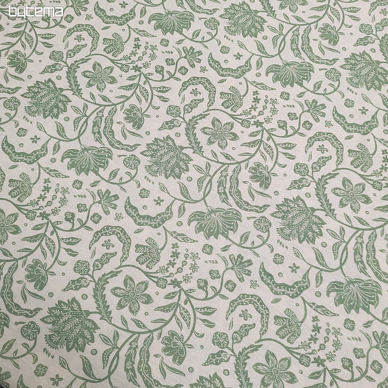 Tissu décoratif TIRIAN VERT