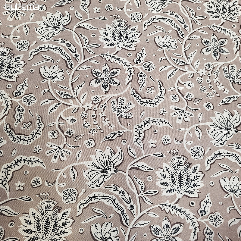 Tissu décoratif MIRAZ SV. BRUN