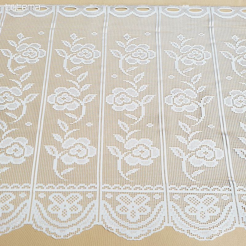 Rideau vitrail ROSES