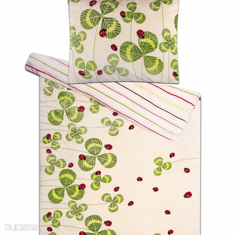 Literie en microflanelle coccinelle