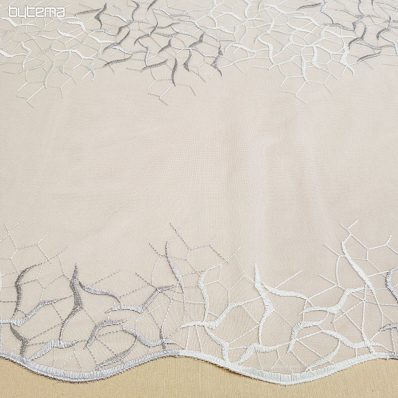 GERSTER 11686/0840 BRODERIE BEIGE ET BLANCHE