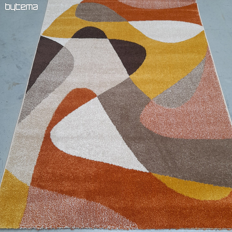 Tapis moderne Achat 618 rouille/crème