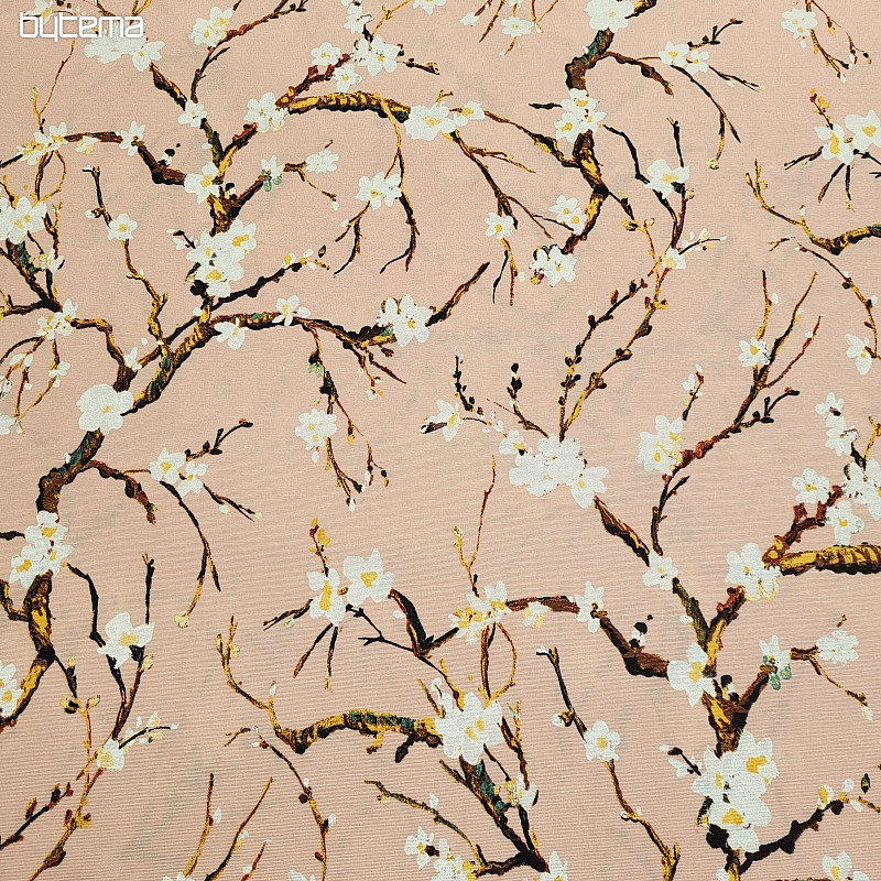 Tissu décoratif CHERRY BLOSSOM rose