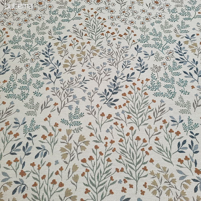 Tissu tapisserie GLADIS FLOR coloré