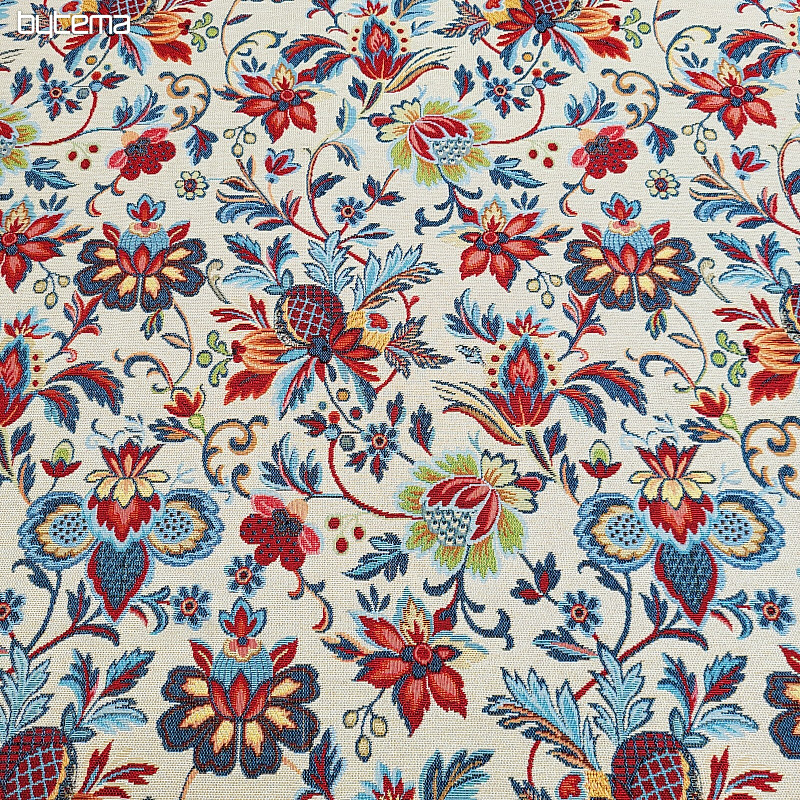 Tissu tapisserie CAMELA beige
