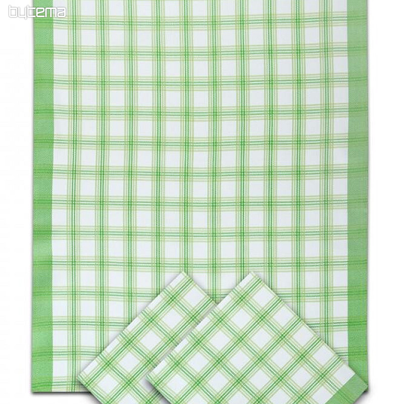 Serviettes en bambou GRAND CUBE VERT