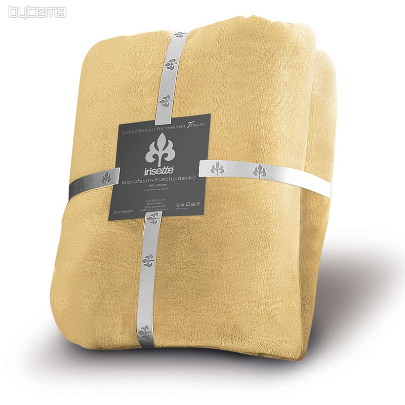 Couverture douce RELAX 40 JAUNE