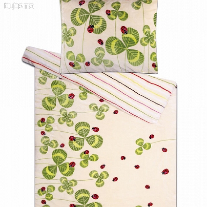 Literie pour berceau - Microflanelle Coccinelle