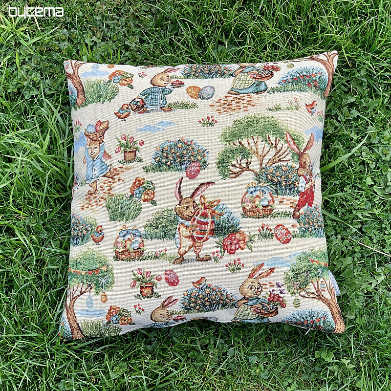 Housse de tapisserie de Pâques LAPIN DANS LE PARC