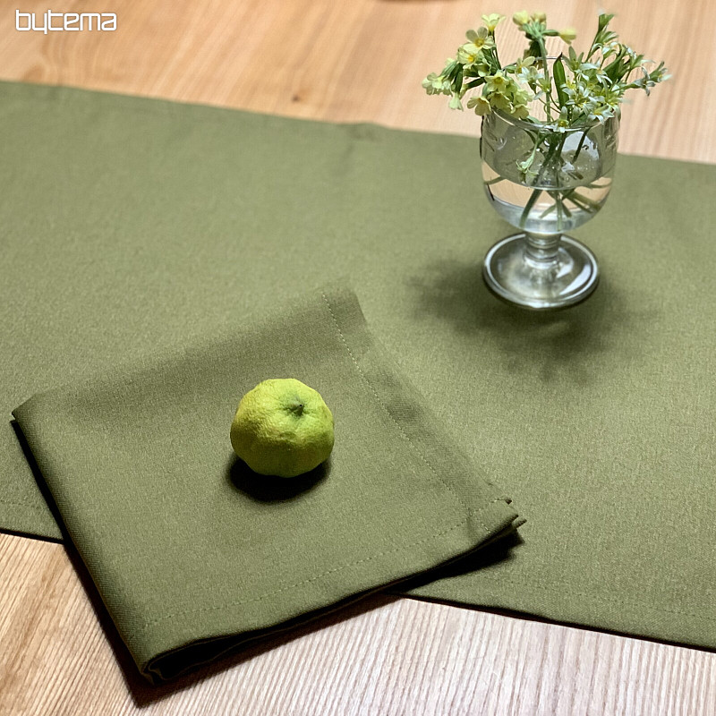 Nappe et couverts OLIVE