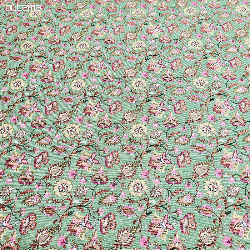 Tissu tapisserie MALVARROSA VERT