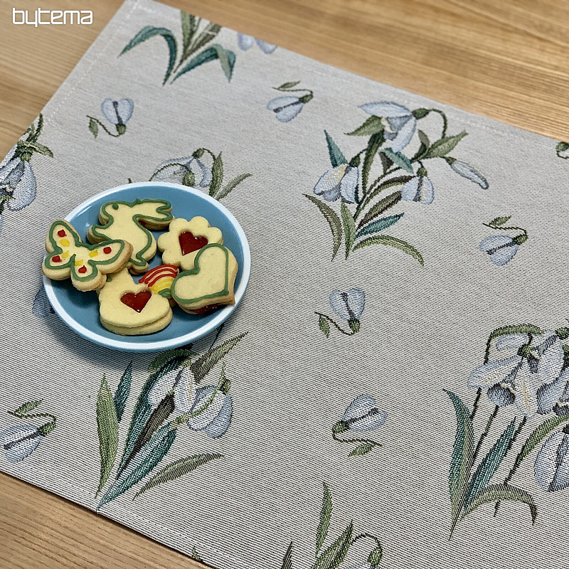 Set de table en tapisserie PERCE-NEIGE