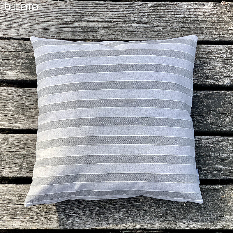 Taie d&#39;oreiller décorative TREBOL STRIPES GREY