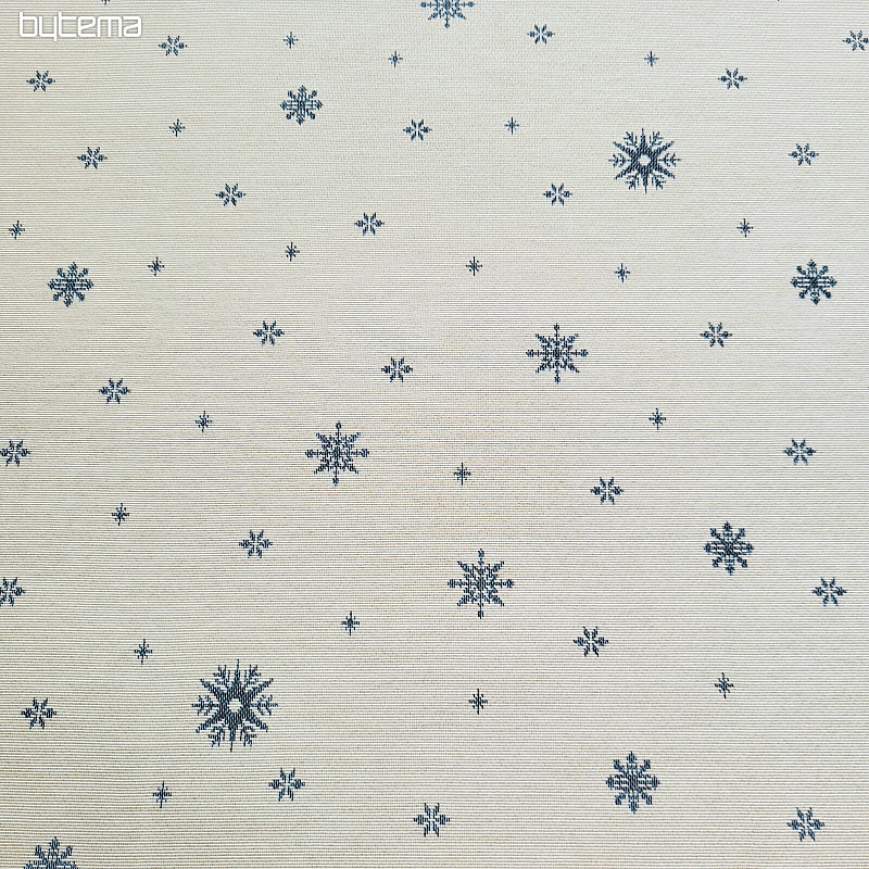 Tissu tapisserie SOFT FLAKE BLUE