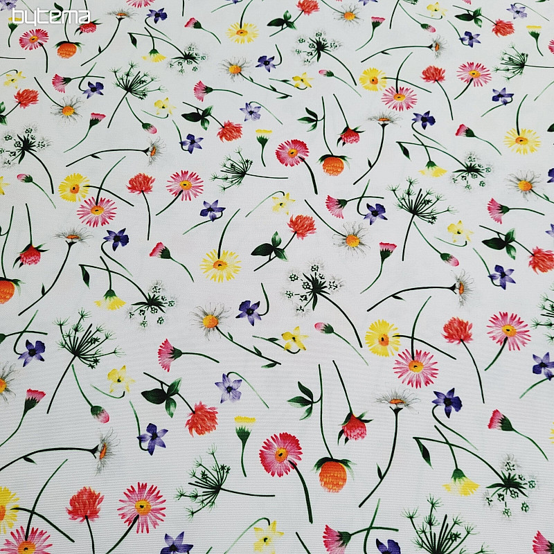 Tissu décoratif MINI FLEURS