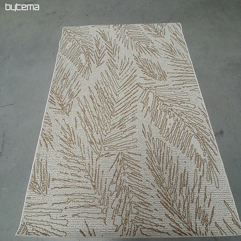 Tapis d'extérieur Essenza beige marron