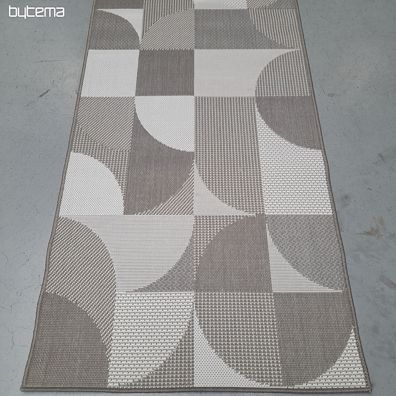Tapis d'extérieur Duce, gris-beige