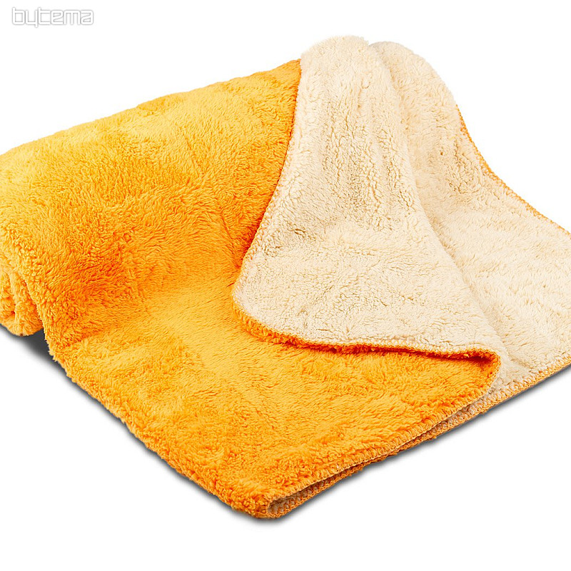 couverture Mouton-mouton 150/200 orange/crème