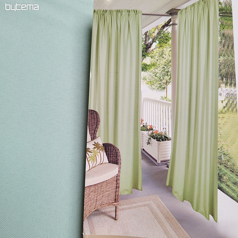Rideau décoratif d'extérieur GAIA GREEN