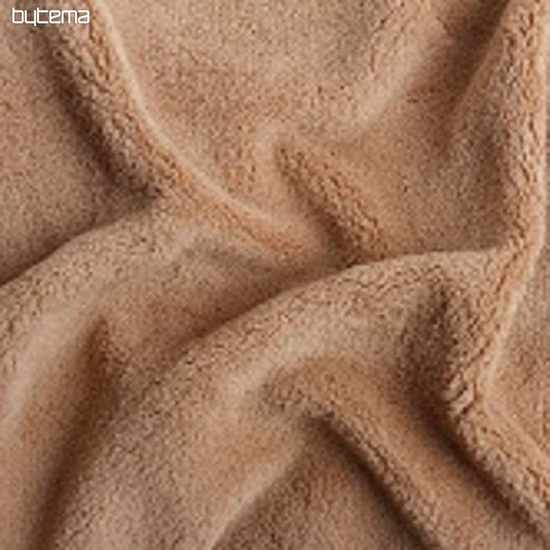 Drap micro flanelle SLEEP WELL chocolat