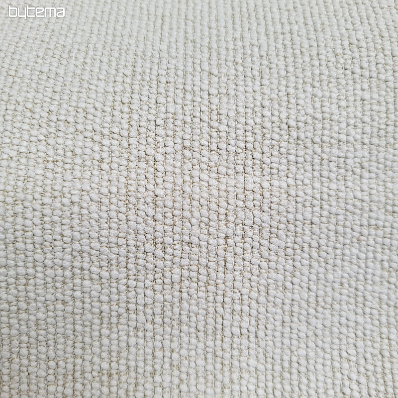 Tissu décoratif design monochrome luxueux GERSTER 77052/20 CREAM
