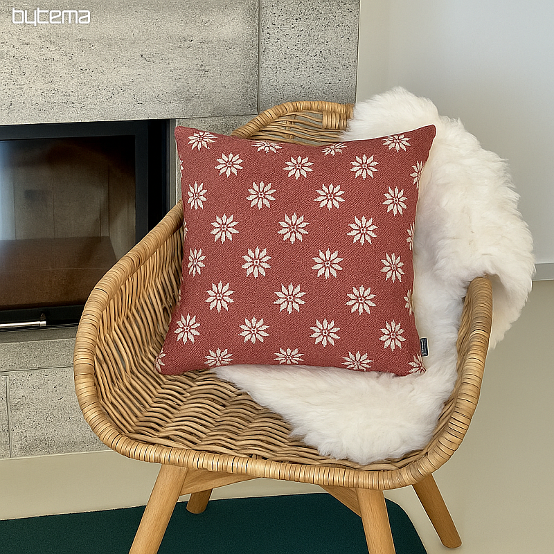 Housse décorative luxueuse PROTEŽ ALPINE RED