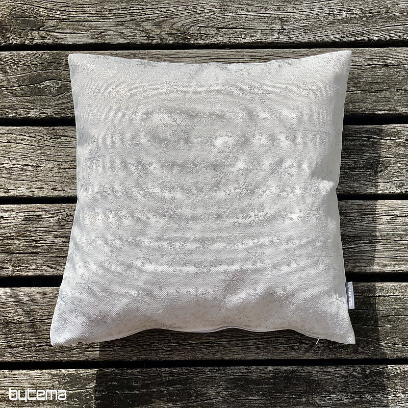 Housse décorative de Noël SILVER FLAKES