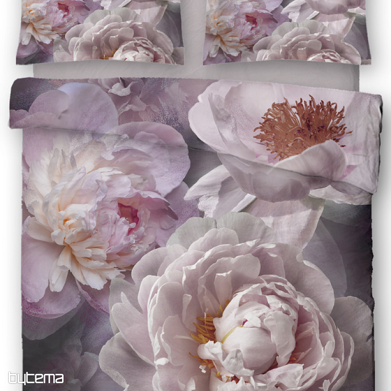 Linge de lit en satin de coton PEONY