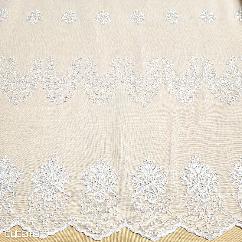 Rideau 11101/001 blanc