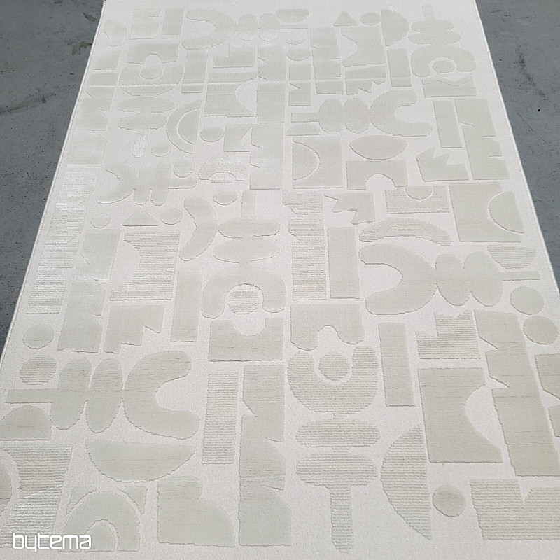 Tapis pièce BOHO géométrie lumière