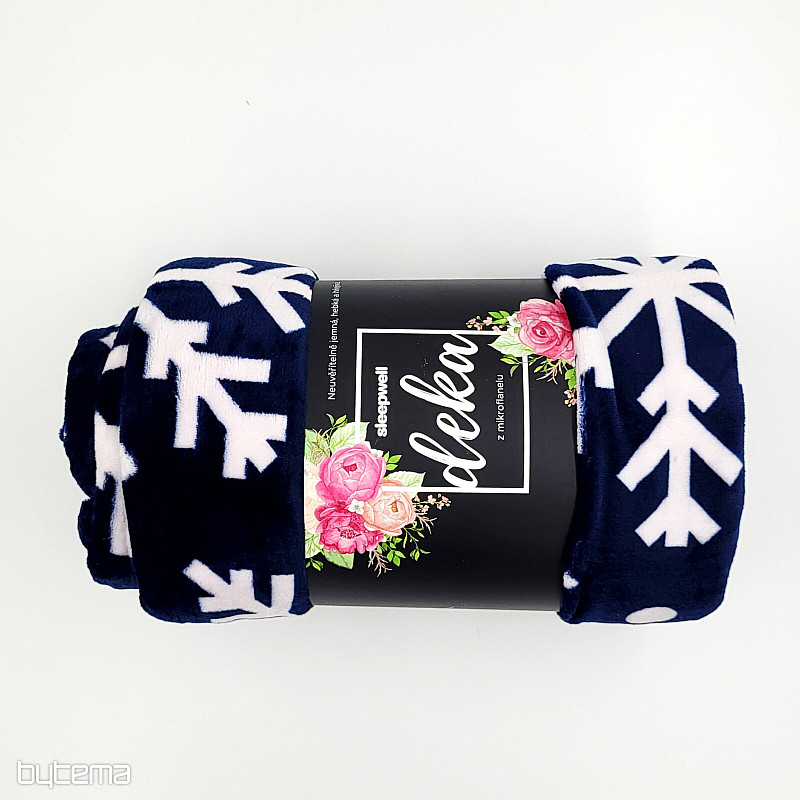 Couverture MF FLAKE BLEU