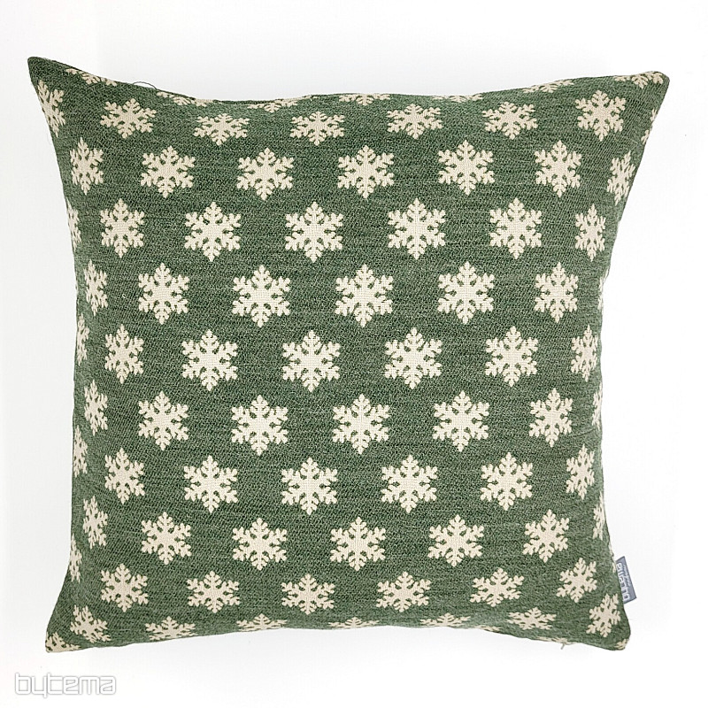 Housse décorative luxueuse FLAKES GREEN A