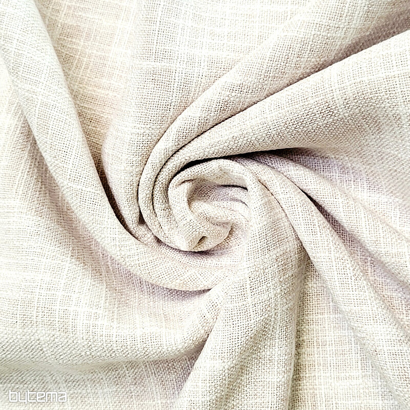 Tissu décoratif design de luxe GERSTER 77050/20 CRÈME