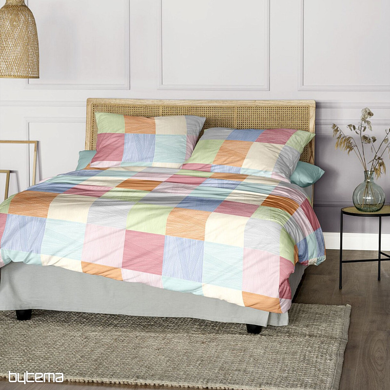Parure de lit en flanelle de luxe IRISETTE KOALA 8506-90 MULTI CHECK