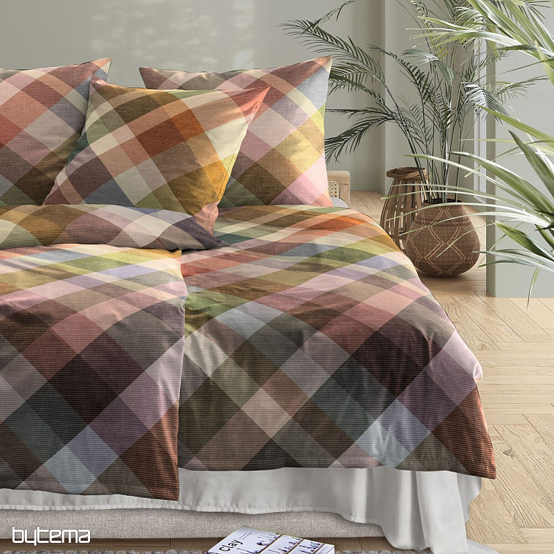 Parure de lit en flanelle de luxe IRISETTE ZOBEL 8631-90 MULTI