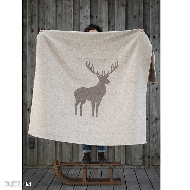 Couverture DF LUCA DEER BEIGE