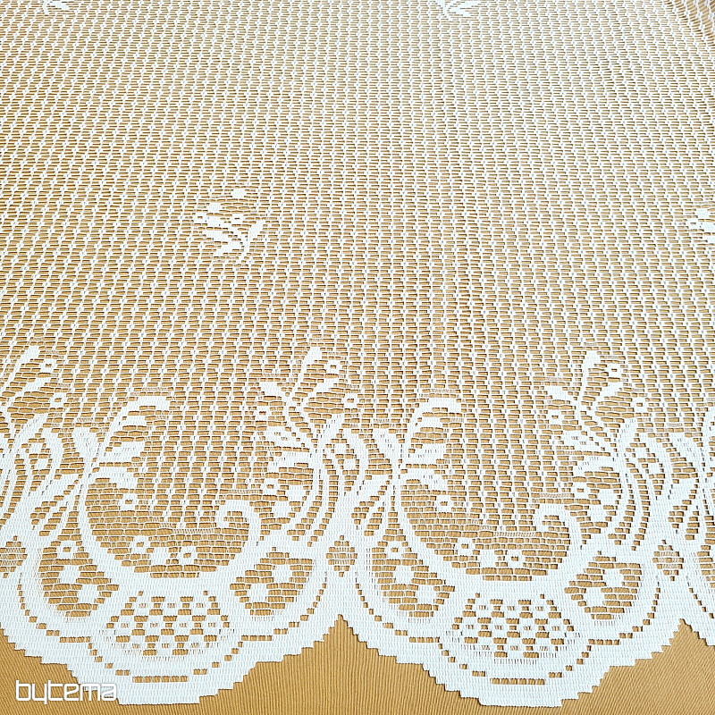 Rideau jacquard HEDA blanc