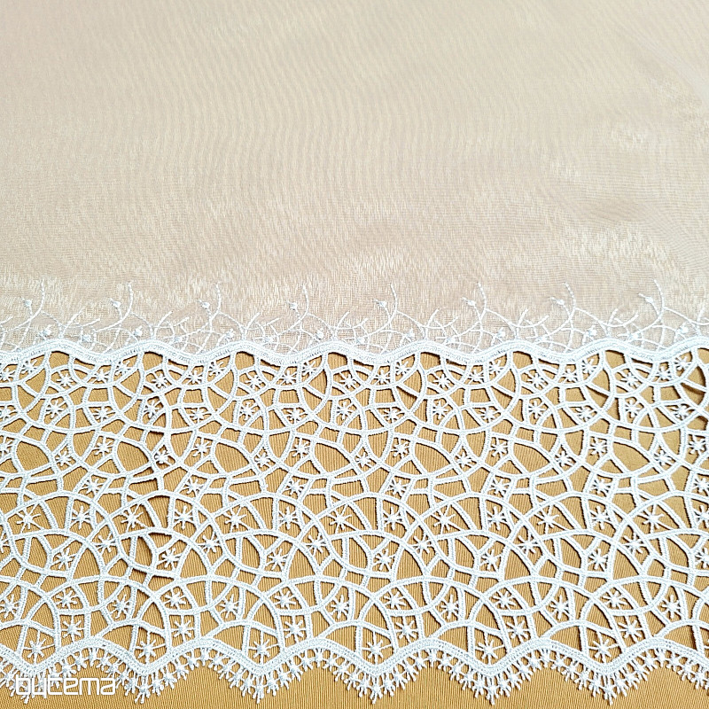 Rideau de luxe GERSTER 11592 BLANC