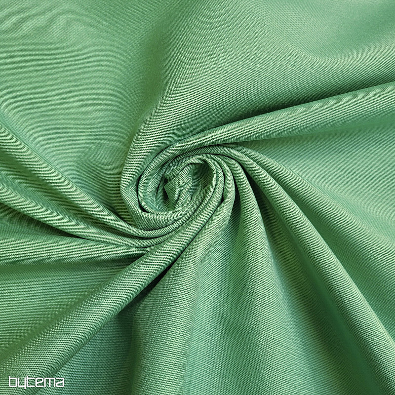 Tissu décoratif unicolore LISO 709 vert foncé