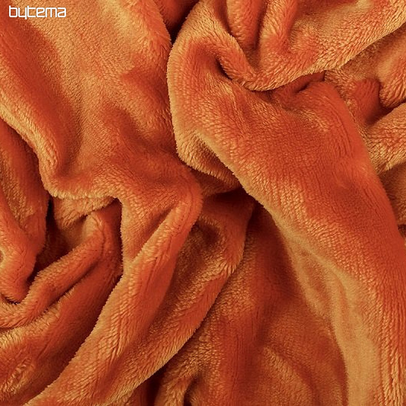 drap microflanelle SLEEP WELL rouillé