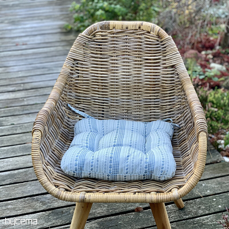 Housse de siège Toscana Valery Riga à rayures bleues