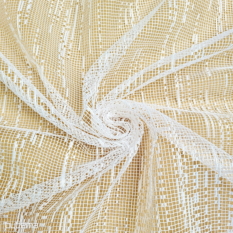 Rideau Jacquard V2503 blanc
