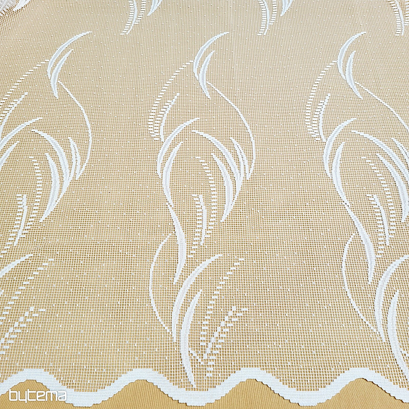 Rideau Jacquard V2502 blanc