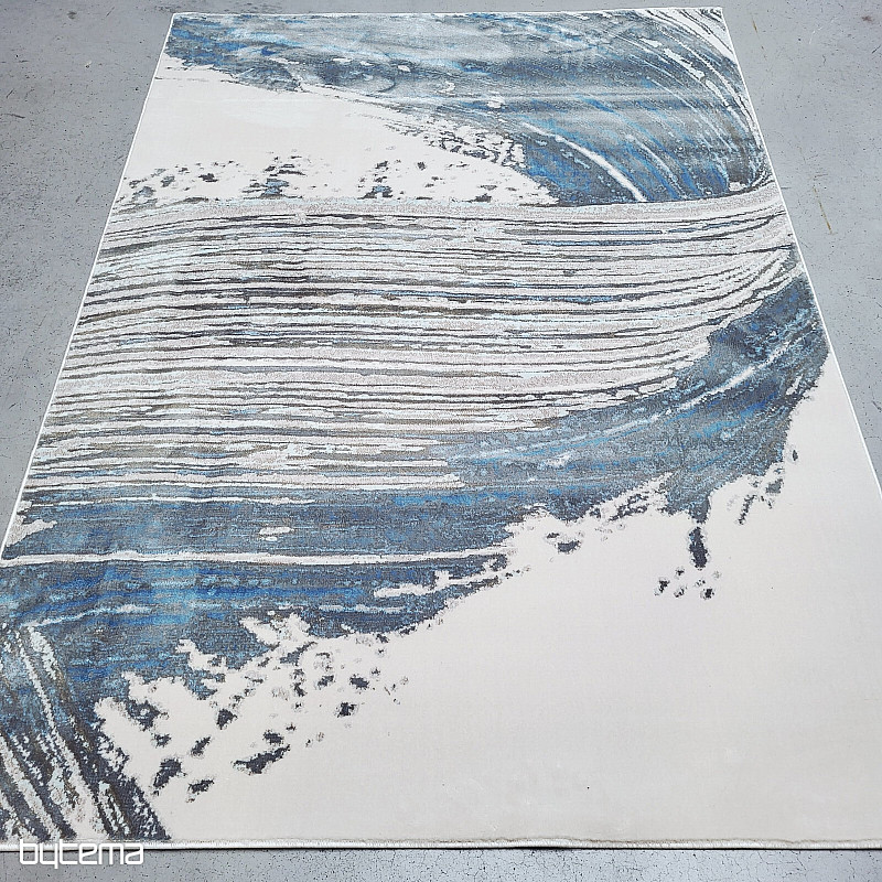 Tapis BLOOM 466 bleu