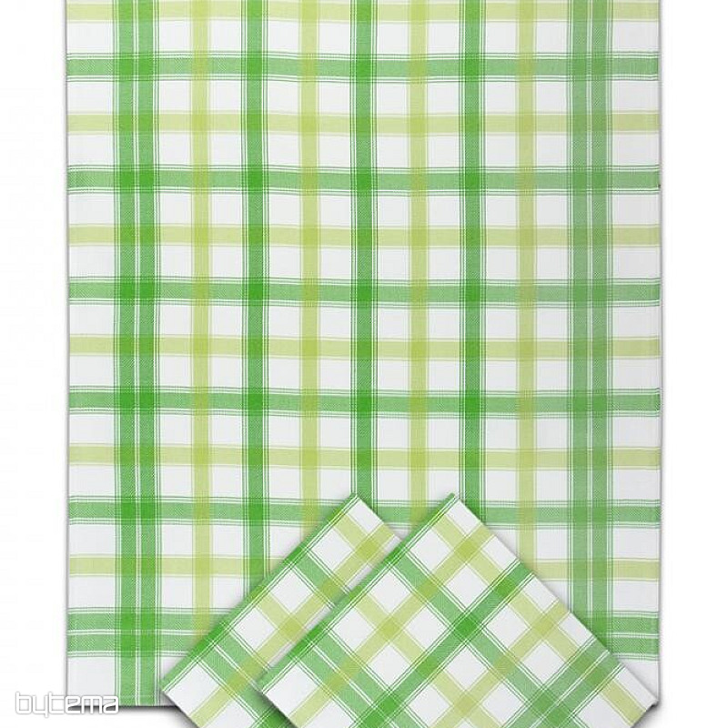 Serviettes en bambou CUBE MOYEN VERT