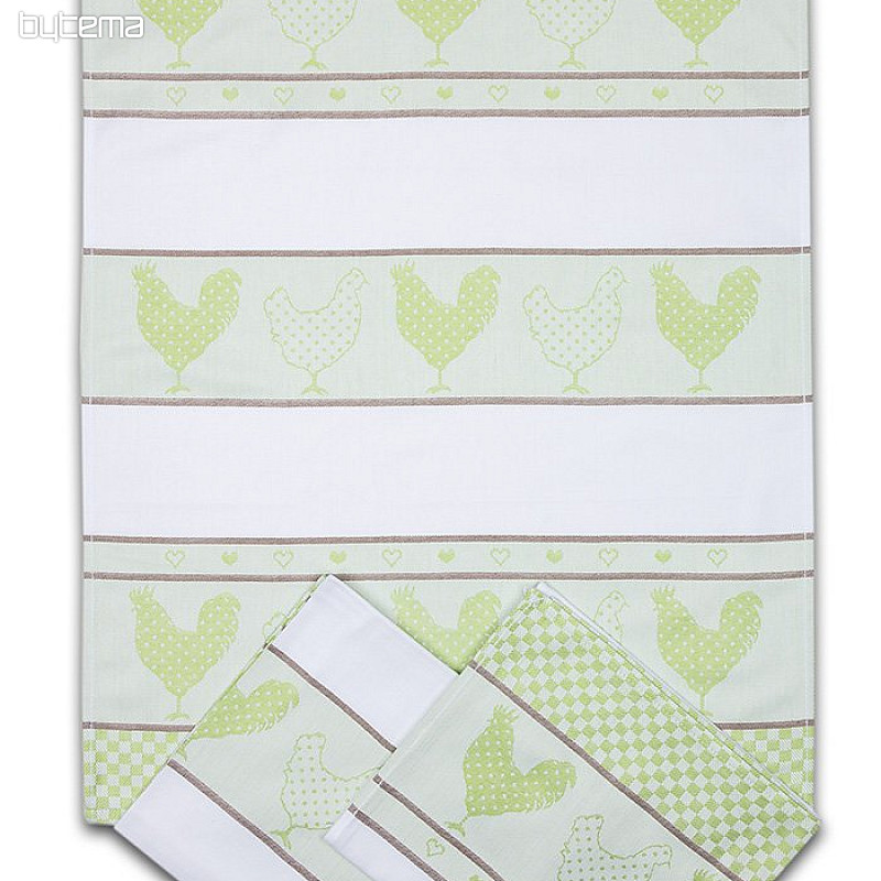 Serviette de toilette HEN - vert