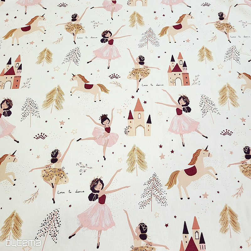 Danseuse en tissu de coton