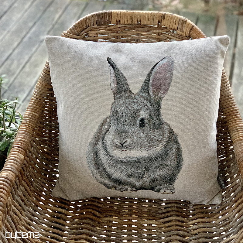 Taie d'oreiller en tapisserie HOPING HABBIT